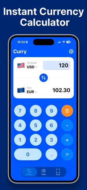 Currency Converter - Curry screenshot 2