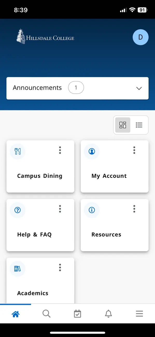 Screenshot #1 pour Hillsdale Experience
