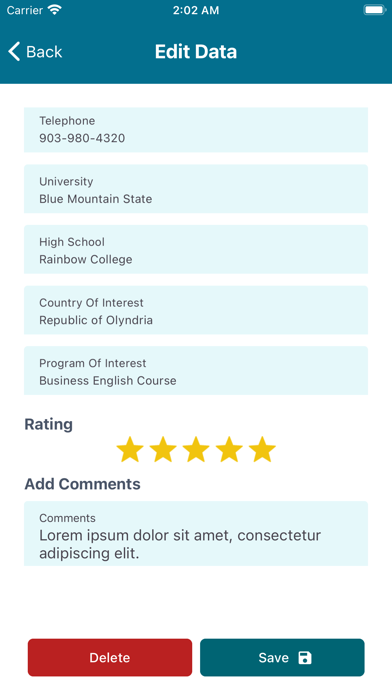 IEFT For Schools Screenshot