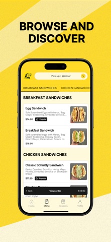 Sunny Side Sandwiches screenshot