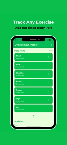 GYM - Workout Tracker Screenshot 3 of 7
