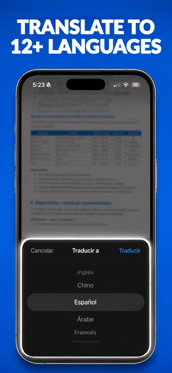 iPhone screenshot