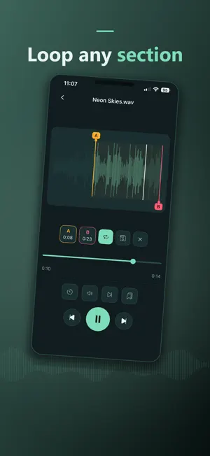 Refrain: Audio Looper screenshot 1