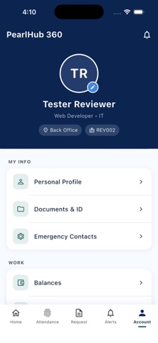 PearlHub 360 iPhone screenshot