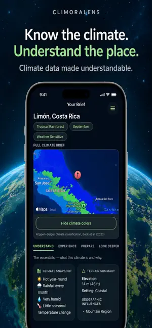 ClimoraLens screenshot 1