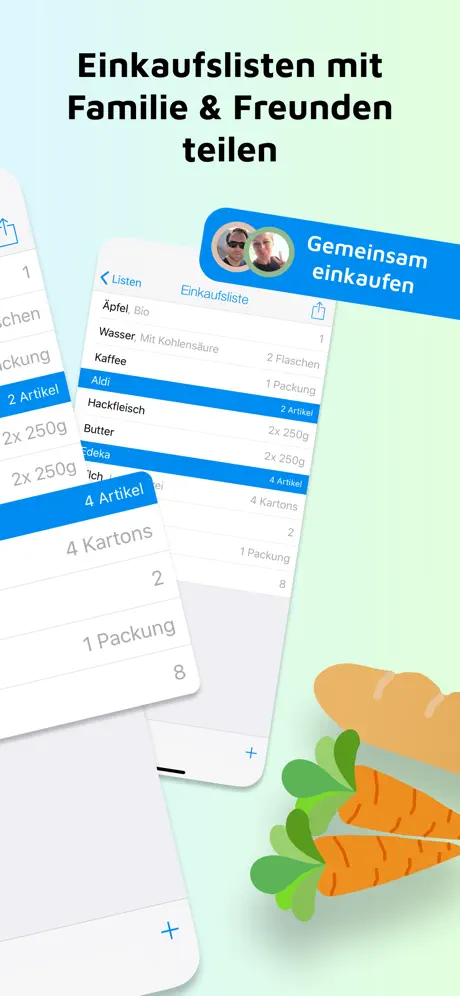 pon - smarte Einkaufsliste‑App screenshot 2