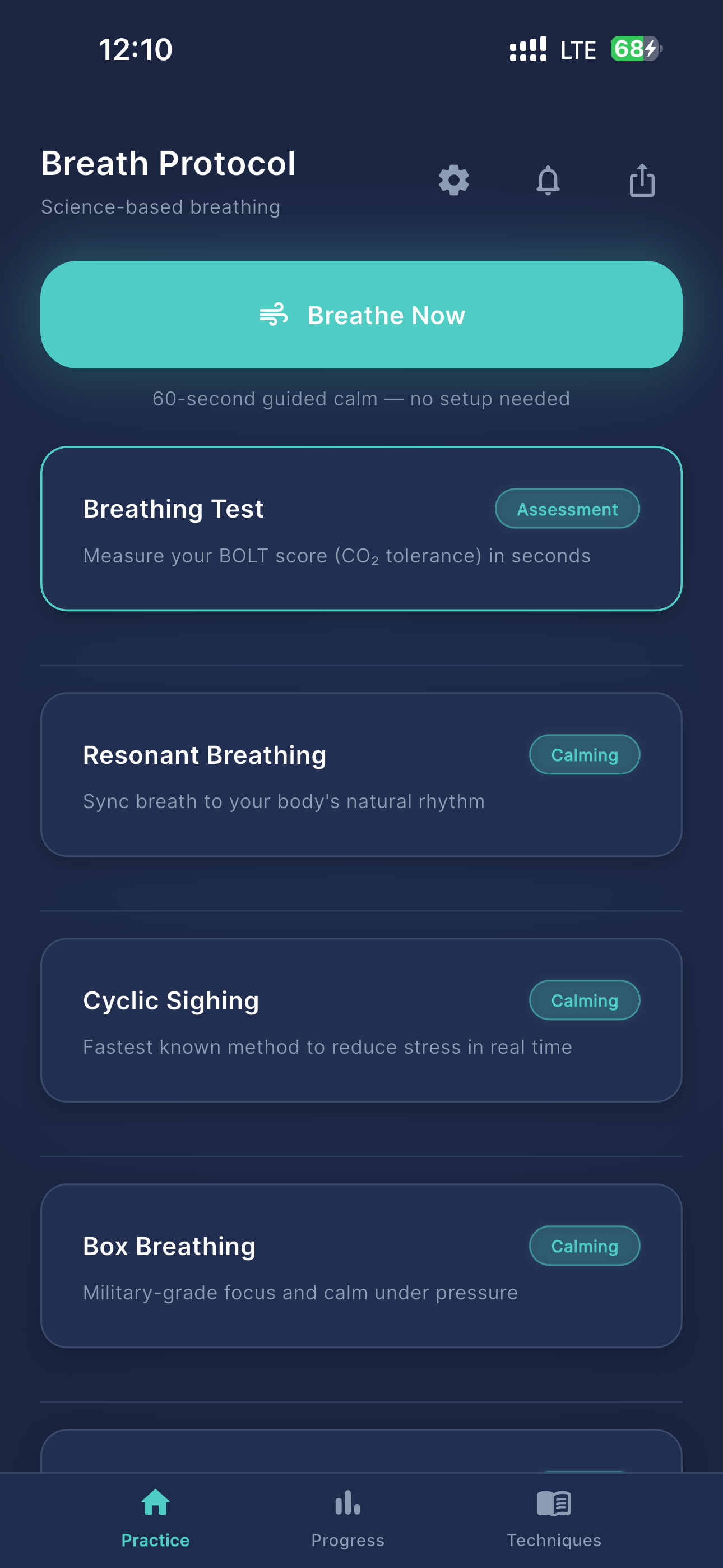 Breath Protocol: Breathwork screenshot 6