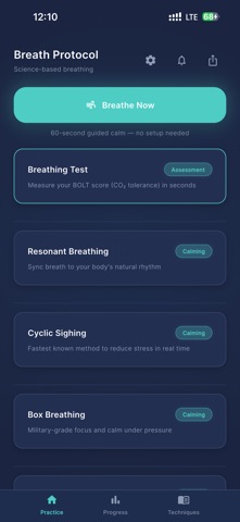 Breath Protocol: Breathwork Screenshot 6 of 7