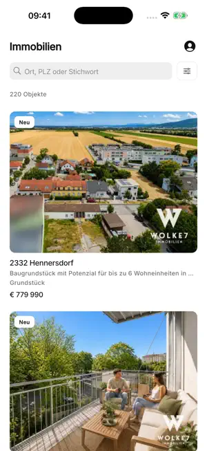 Wolke 7 Immobilien screenshot 1