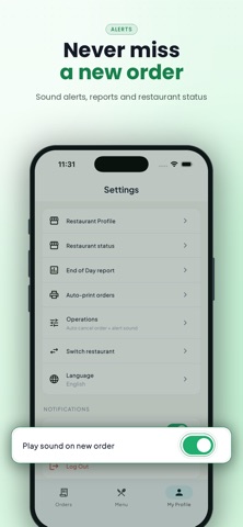 Online Order Taking App Screenshot 7 of 8