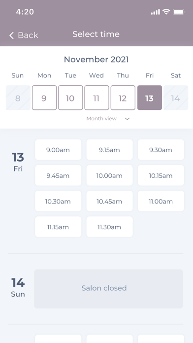 Carousel Salon Screenshot 2 - AppWisp.com