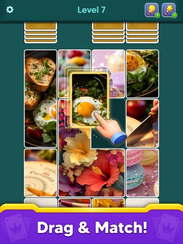 Jig Fall Solitaire Drop Puzzle