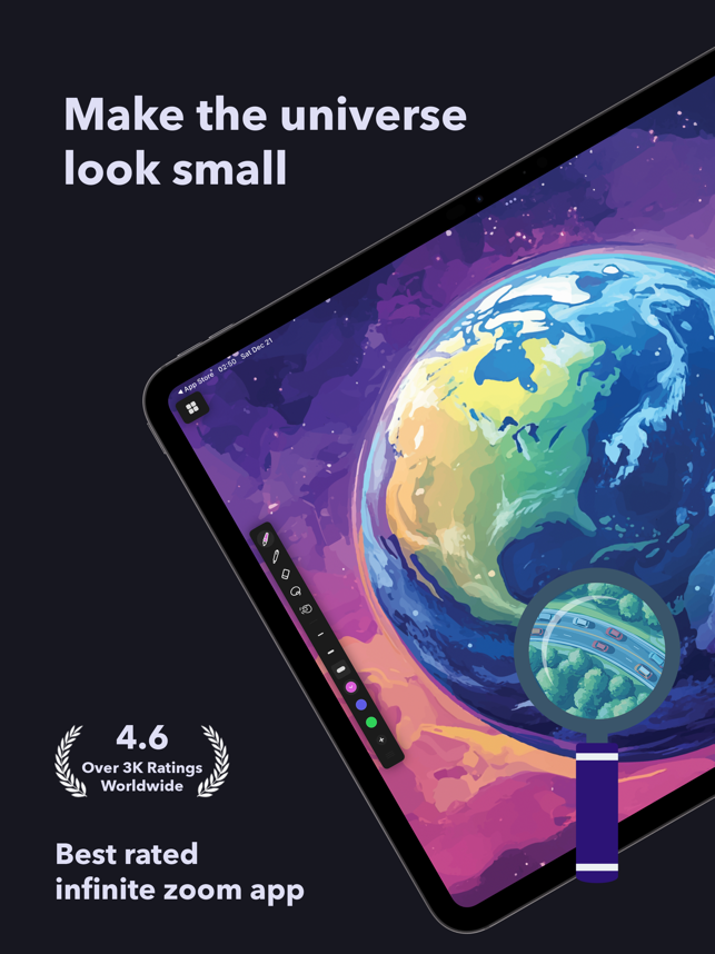 ‎Infinite Zoom Art — Canvas Max Screenshot