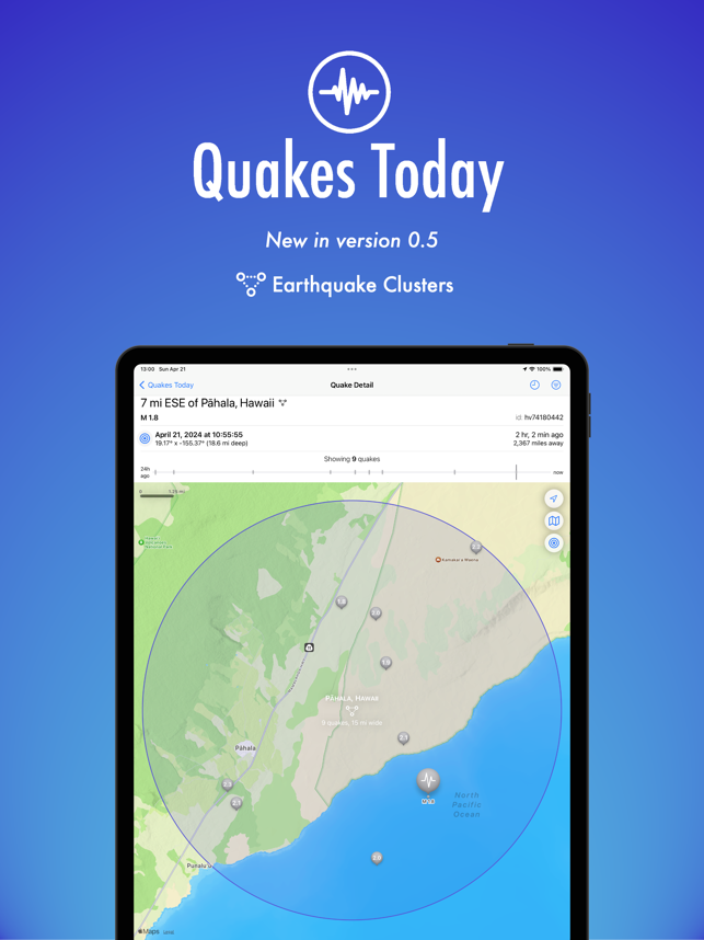 ‎Quakes Today Screenshot
