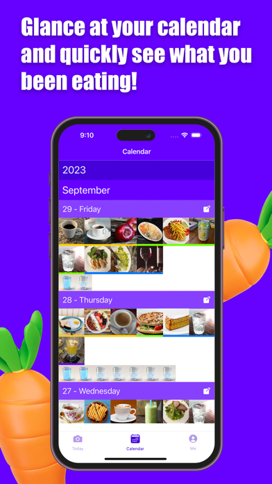 Food Journal Eat Well Screenshot