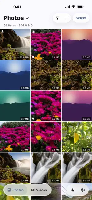 PhotoSize - Storage Manager screenshot 1