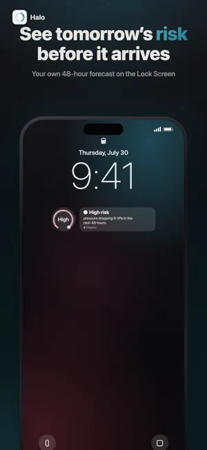 Halo: Migraine Tracker screenshot 3