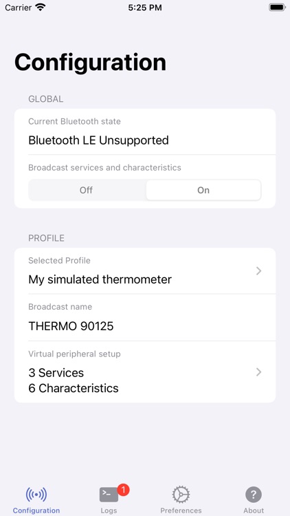 BlueSim: Bluetooth Simulator
