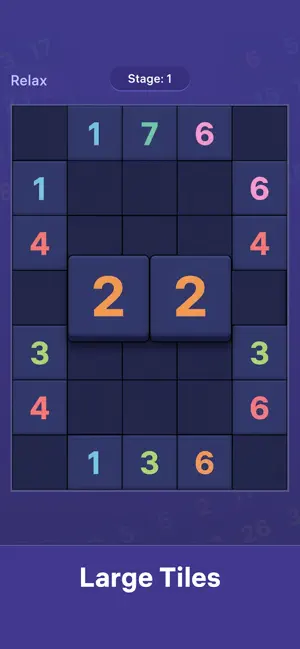 Sliding Number - Match Numbers screenshot 1
