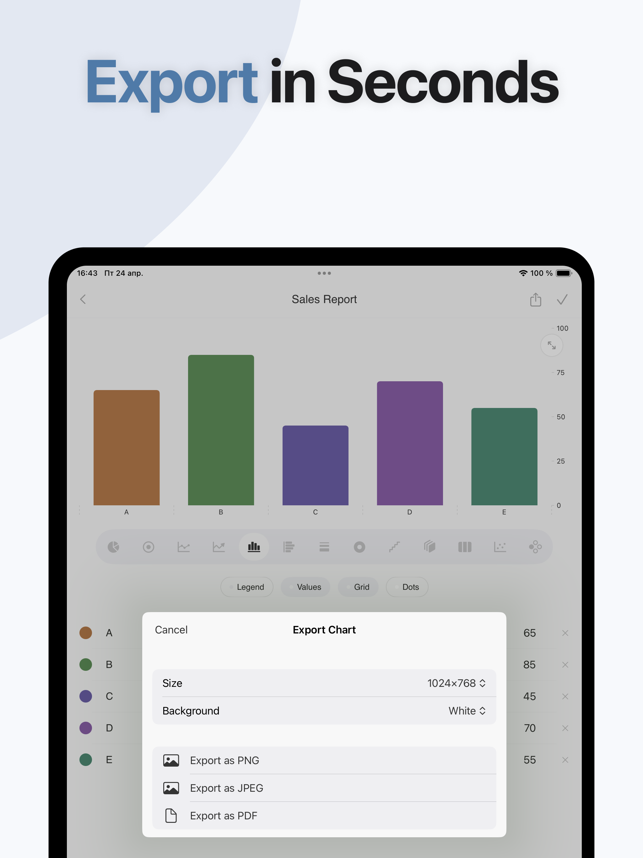 VIA: Chart Builder Graph Maker screenshot 8