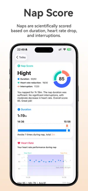 MindSleep: Nap & Sleep Tracker screenshot 3