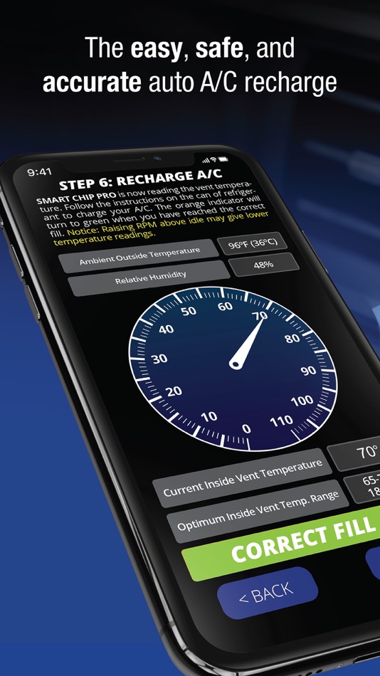 #1. A/C Recharge Assistant (iOS) By: TSI Products, Inc.