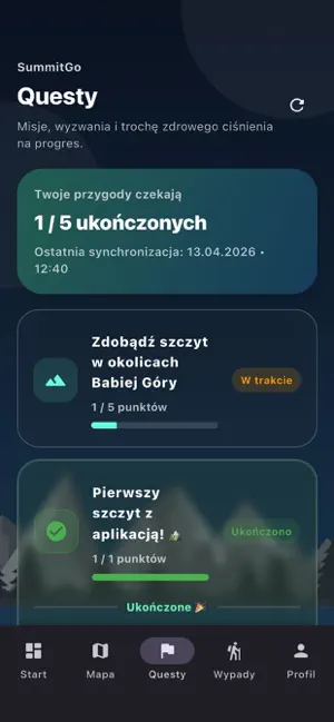 SummitGo: Szczyty i questy screenshot 3