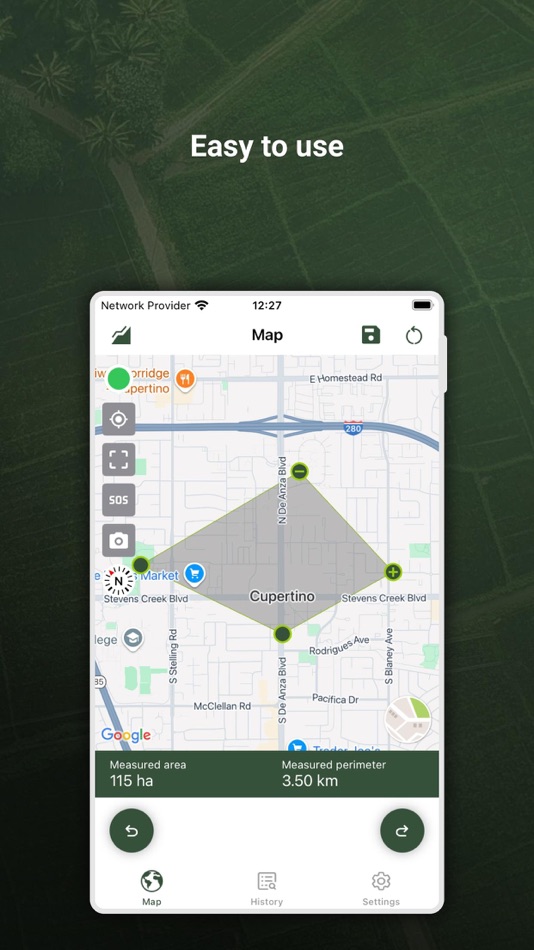 #2. My GPS Area Calculator (iOS) 由: MYSTIC MOBILE APPS LLC