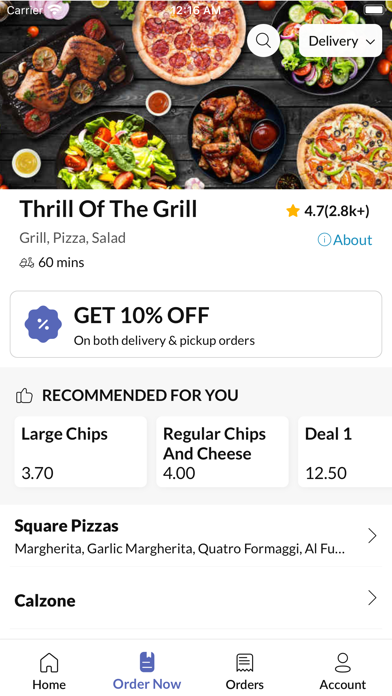 Thrill Of The Grill. Screenshot