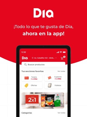 Dia: La App del Ahorro iPad screenshot 1