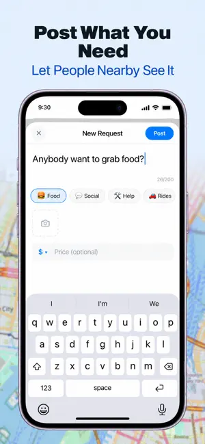 Anybody: Ask people nearby screenshot 2