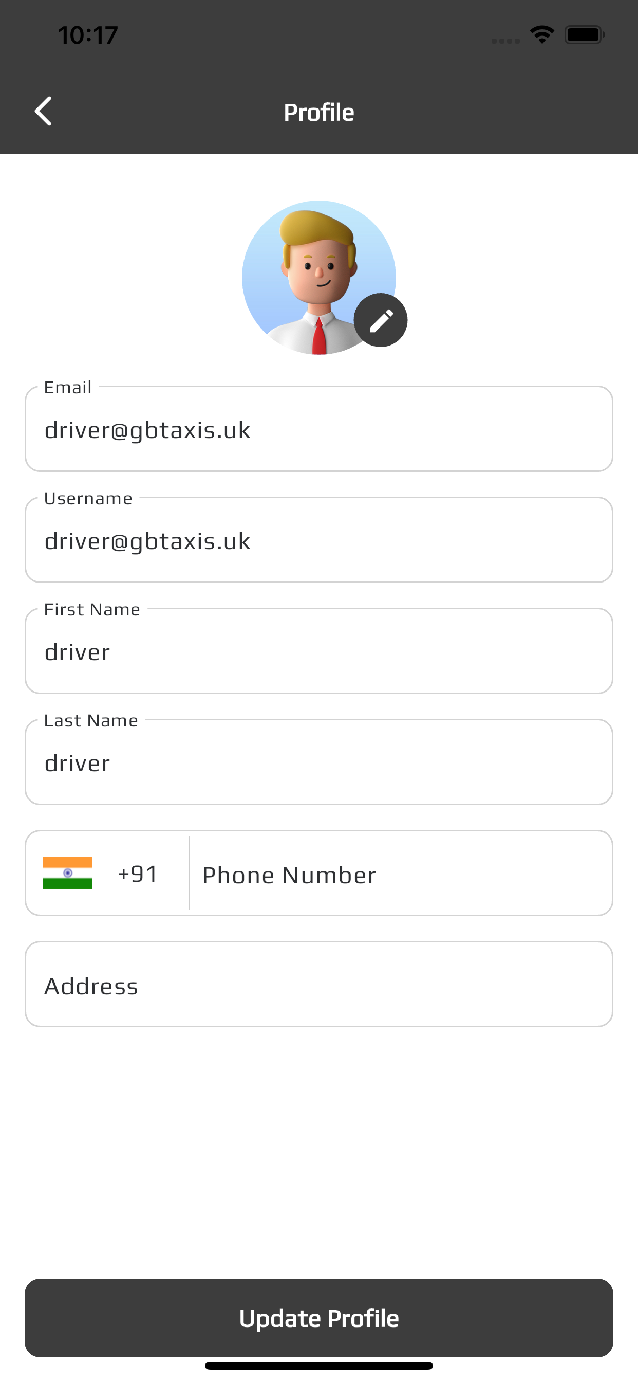 GB Taxis Driver