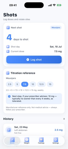 Slimming: Ozempic Shot iPhone screenshot