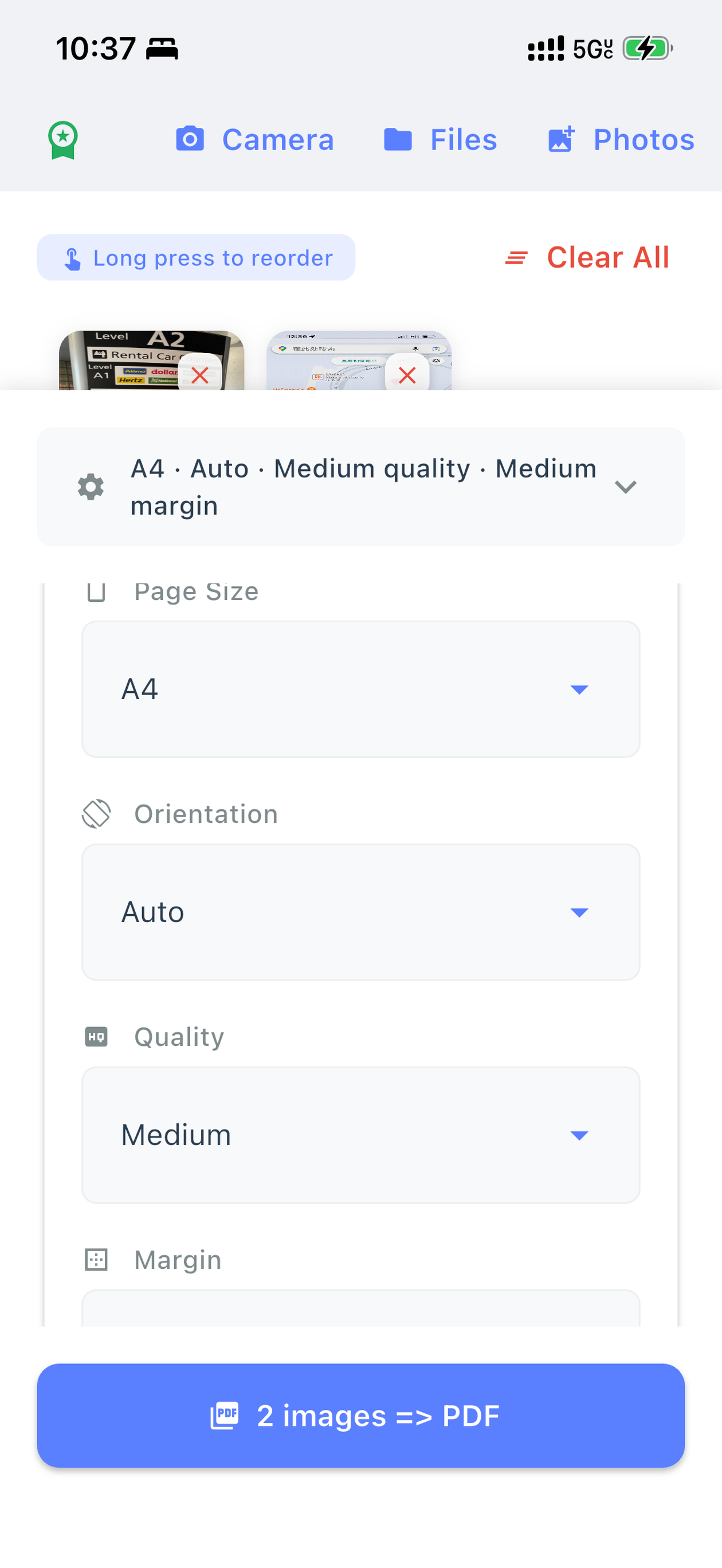 Images to PDF Doc screenshot 3