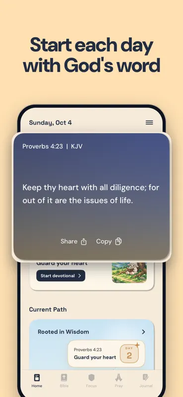 Scroll Bible Study: Faith Mode screenshot 1 of 7