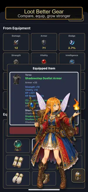 Isekai Hero: Adventure RPG screenshot 4
