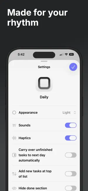 Daily - To‑Do List & Planner screenshot 3