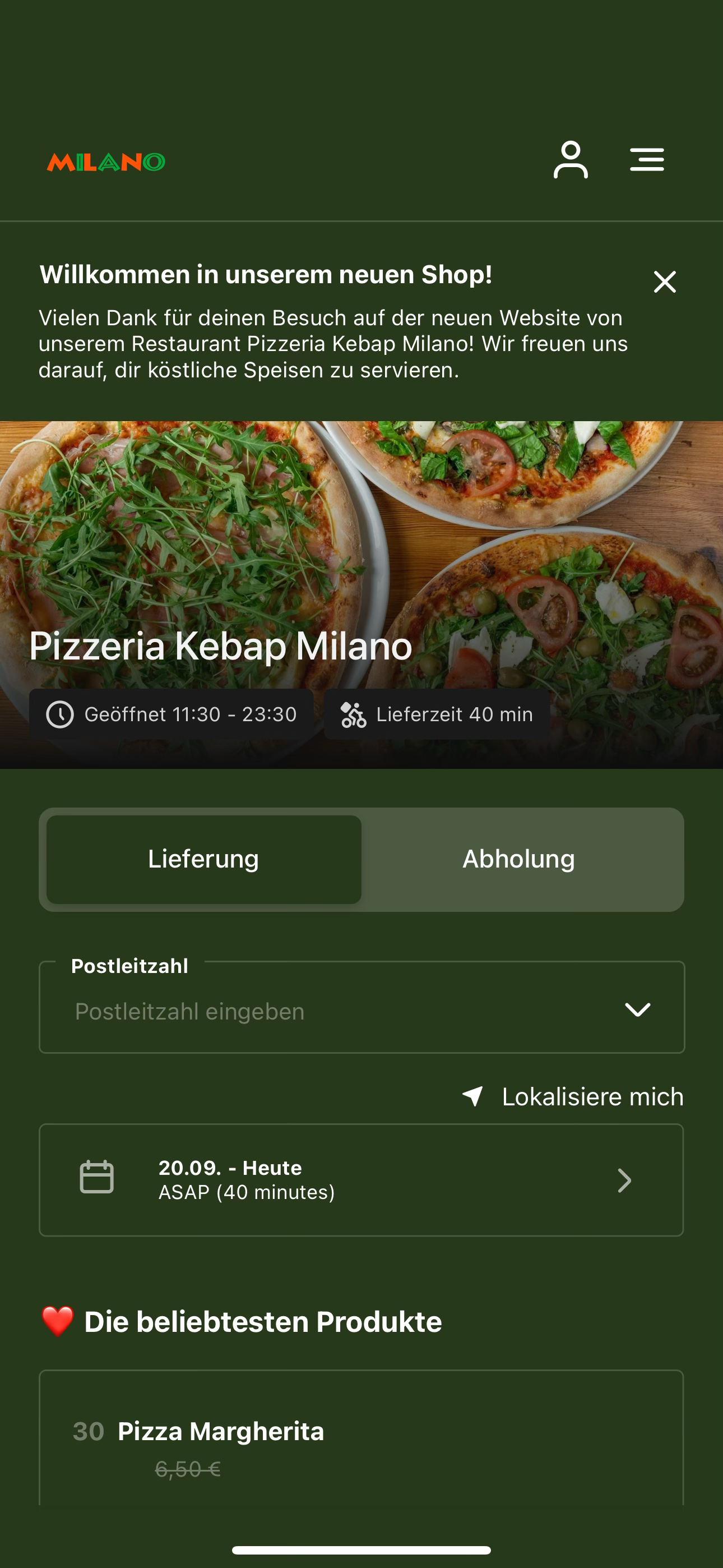 Pizzeria Kebap Milano