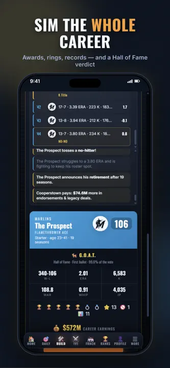 GoatLab: Sports Career Sim screenshot 2