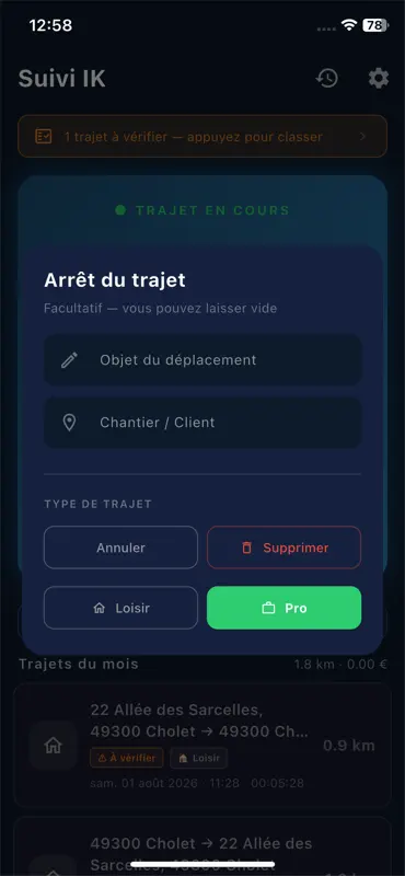 Suivi IK screenshot 7 of 8