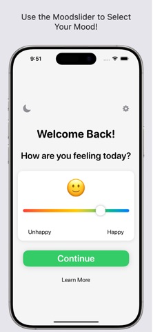 JoyKeeper - Mood Diary Screenshot 2 of 3