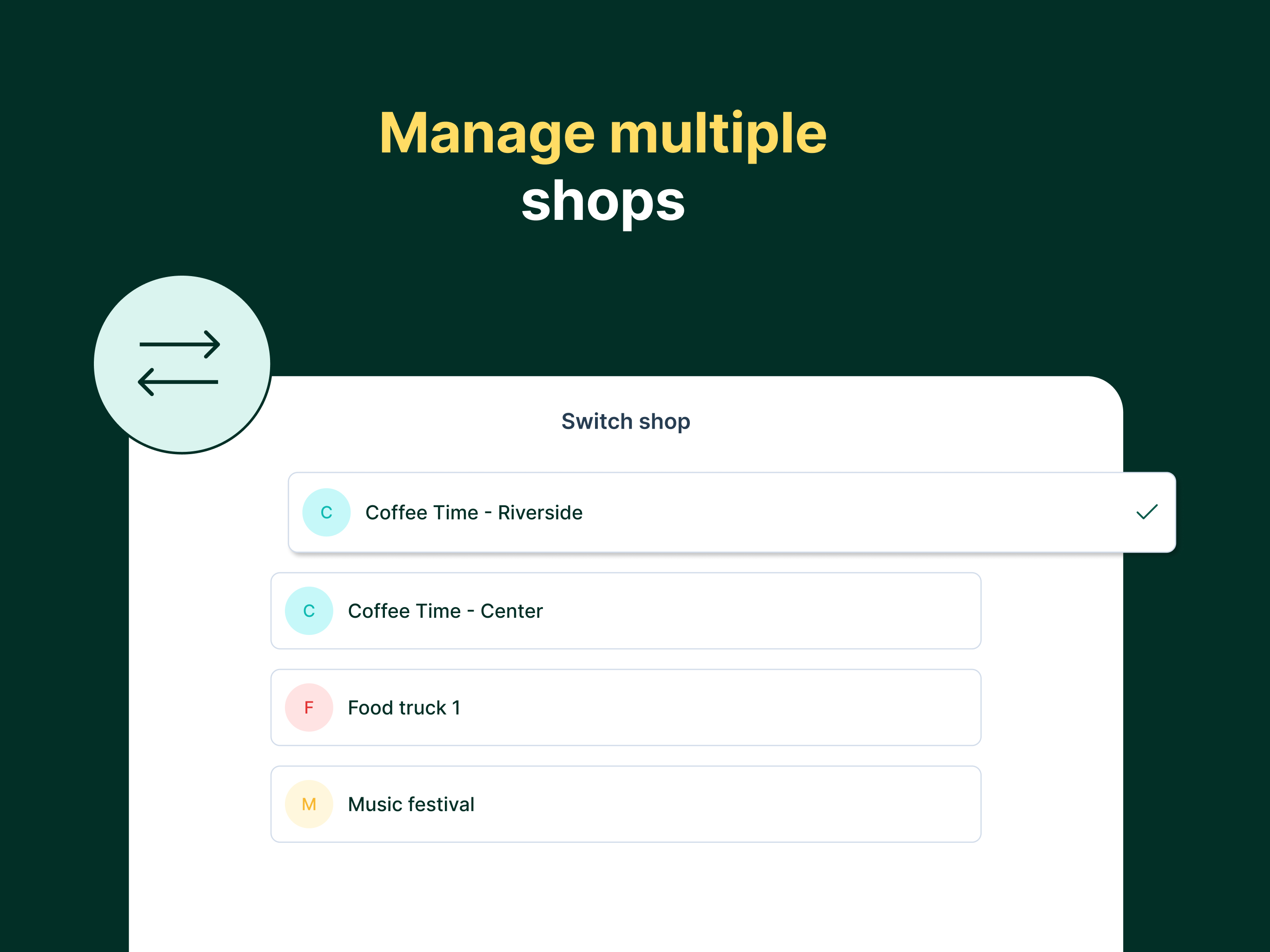 Tunder · Offline Cash Register