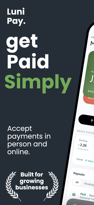 LuniPay Screenshot 1 of 6