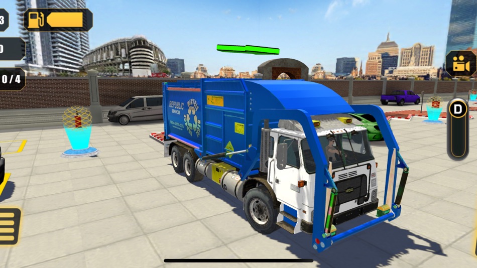 #2. Trash Dump Truck Driver (iOS) 由: Squad Cell