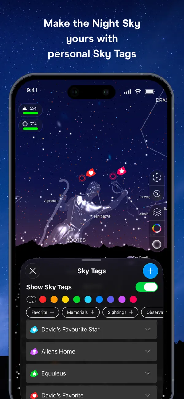 #6. Night Sky (iOS) Με: iCandi Apps Ltd.