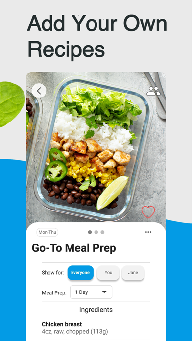 Fitness App + Screenshot