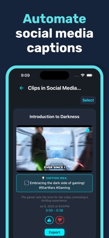 ClipAI - AI Video Editor iPhone screenshot