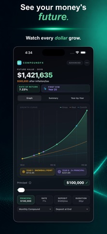 CompoundFX: Compound Interest Screenshot 1 of 5