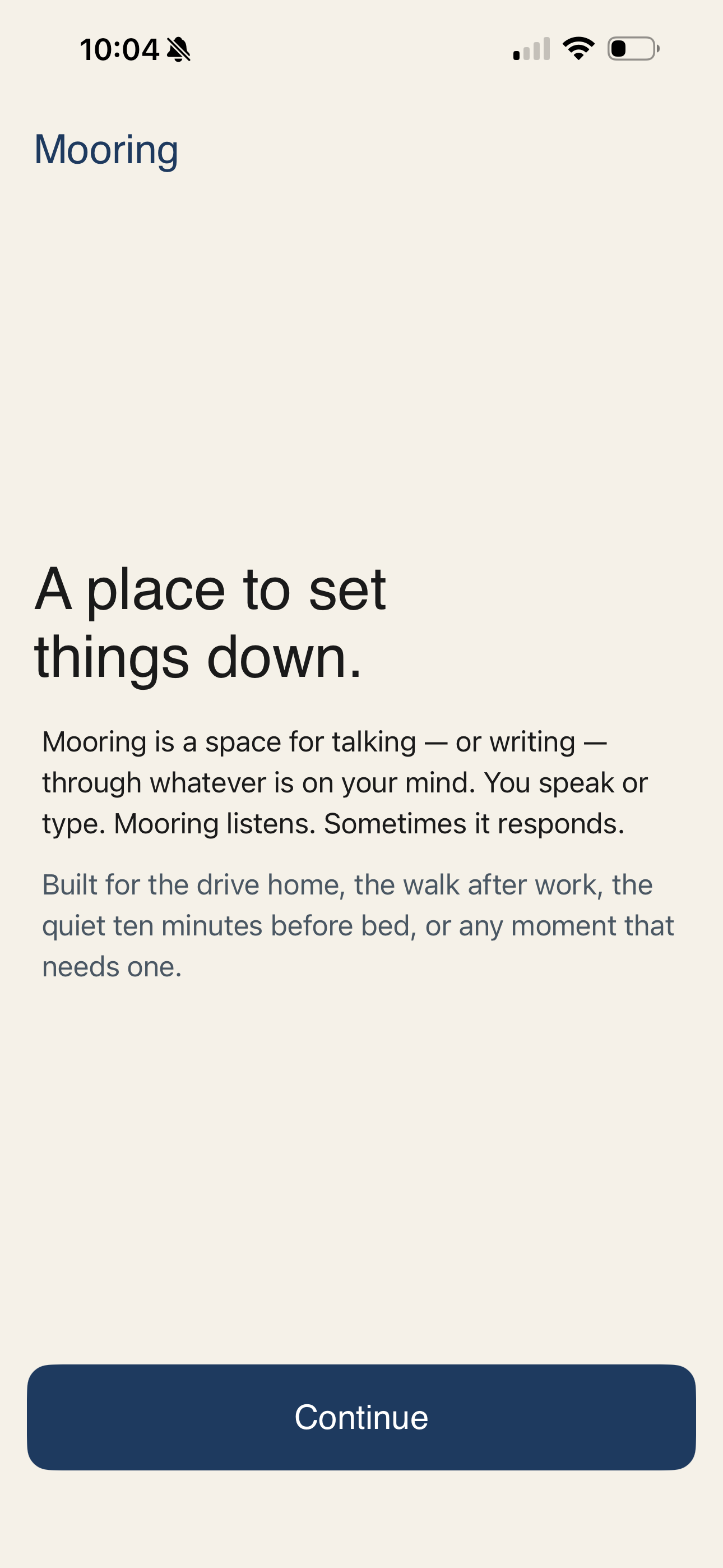 Mooring: Voice & Journal screenshot 3