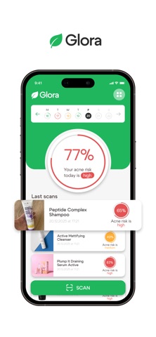 Glora: Beauty Product Scanner iPhone screenshot